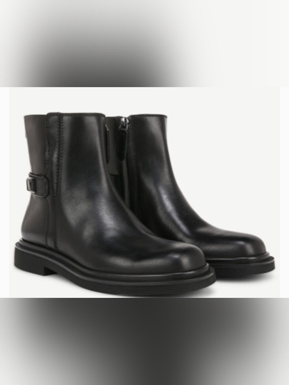 Franco Santo Brown Leather Ankle Boots